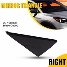 ABS Black Right Mirror Corner Molding Fender Trim Fit 2016-2020 Hyundai Tucson