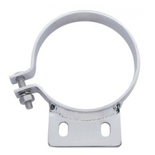 Exhaust Stack 5 Mount Bracket Clamp Chrome For Peterbilt 379 359 1987-1993