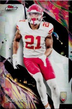 Jaden Hicks 2024 Topps Finest Football Uncommon Refractor RC #169