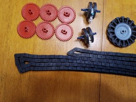 K&rsquo;NEX / Knex Large Chain Pre‑Assembled 10' &ndash; Gears Wheels  Screamin&rsquo; Serpent