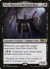 MTG Vito, Thorn of the Dusk Rose  - Core Set 2021 #127