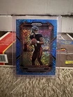 2022 Panini Prizm Football Blue Sparkle Desmond Ridder #302
