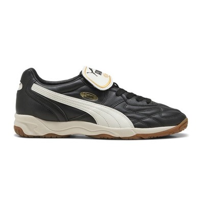 PUMA King Indoor Lace Up  Mens Black Sneakers Casual Shoes 40168301