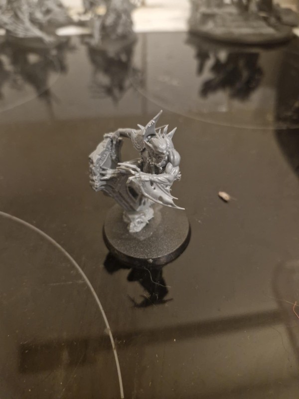 abhorrant archregent, fully assembled and unpainted, flesh eater courts
