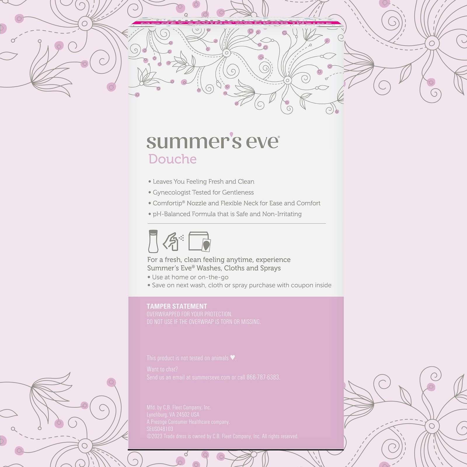 Summer's Eve Douche, Vaginal Douche for Women, Island Splash, 2 Units, 4.5 Oz...