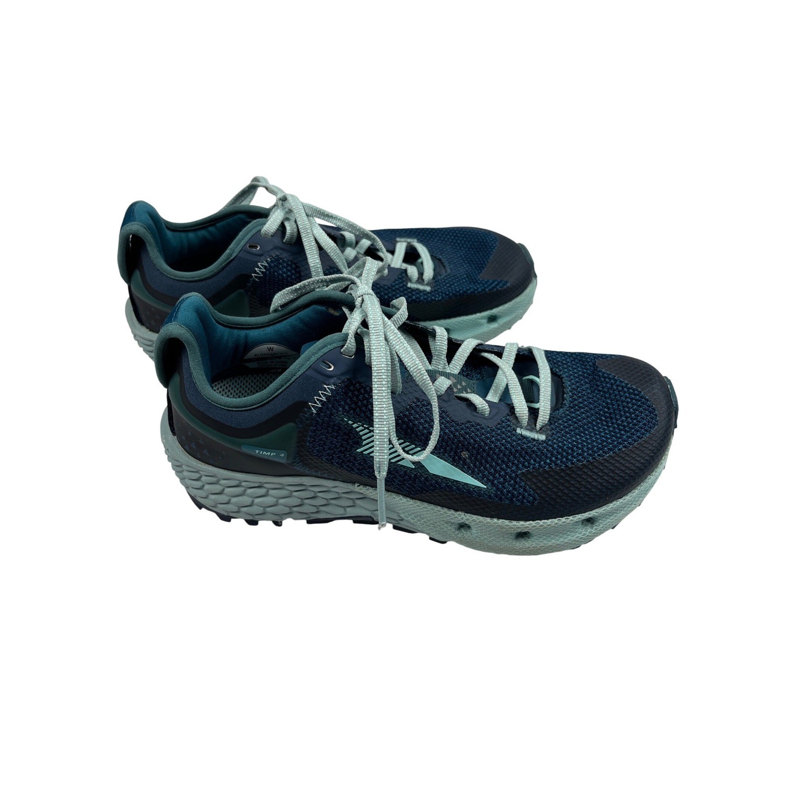Altra Women's EUC Timp 4 Trail Running Sneakers 6.5 Teal AL0A548C302