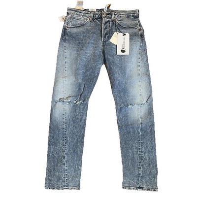 Levi's LEJ 502 Engineered Jeans Mens 30x30 Distressed Stretch Tapered NWT