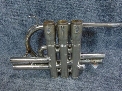 King Tempo Cornet Valve Block Nickel Parts