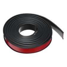 Edge Banding 36mm x 6M Flexible TPE Self Adhesive U-Shape Veneer Tape Black