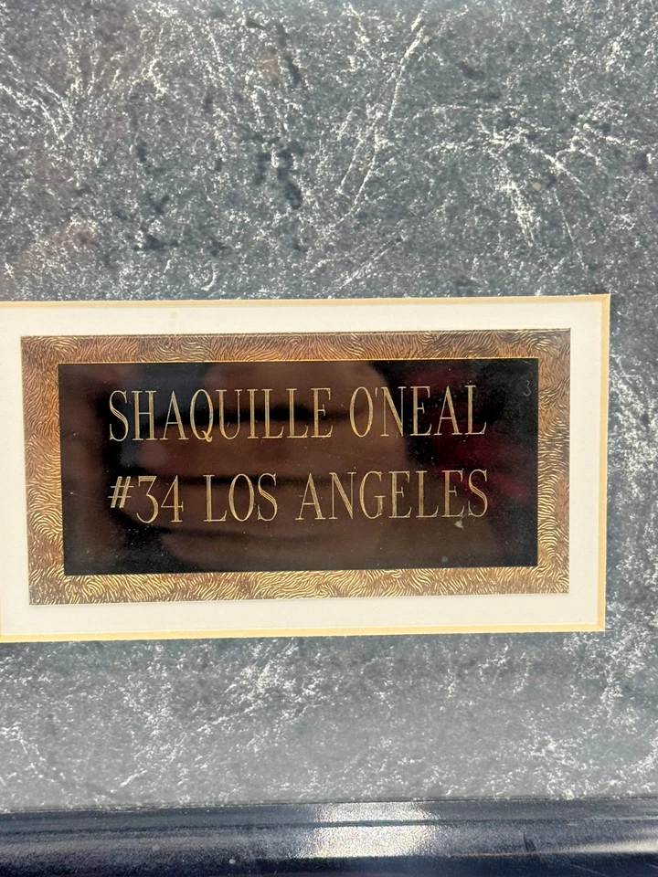 Shaquille O'Neal Signed Framed 11x14 Los Angeles Lakers Photo JSA Hologram - Image 3 of 4