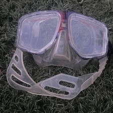 Healthways OceanSide Tempered Glass Snorkel Dive Goggles Scuba Mask With Case