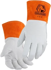 Revco  25K Long Cuff Prem.Grain Kidskin TIG Welding Gloves, Large