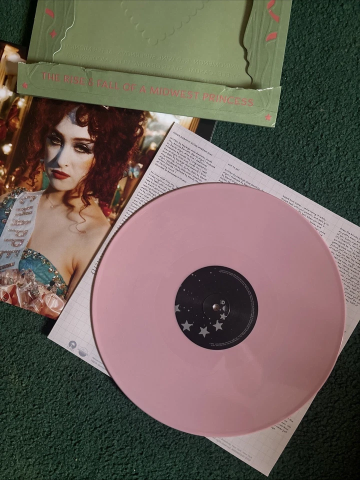 Chappell Roan The Rise & Fall of a Midwest Princess Urban Outfitters Pink Vinyl - Image 3 of 4