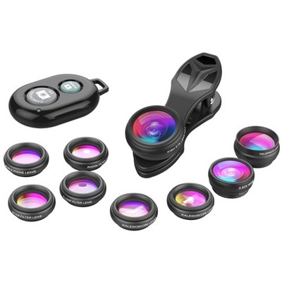 10-in-1 Phone Camera Lens Kit + Remote Shutter