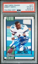 Emmitt Smith Cards, Rookie Cards Checklist and Autograph Memorabilia Guide 47