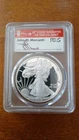 2018-S American Silver Eagle PR70DCAM First Strike John M. Mercanti Autragraphed