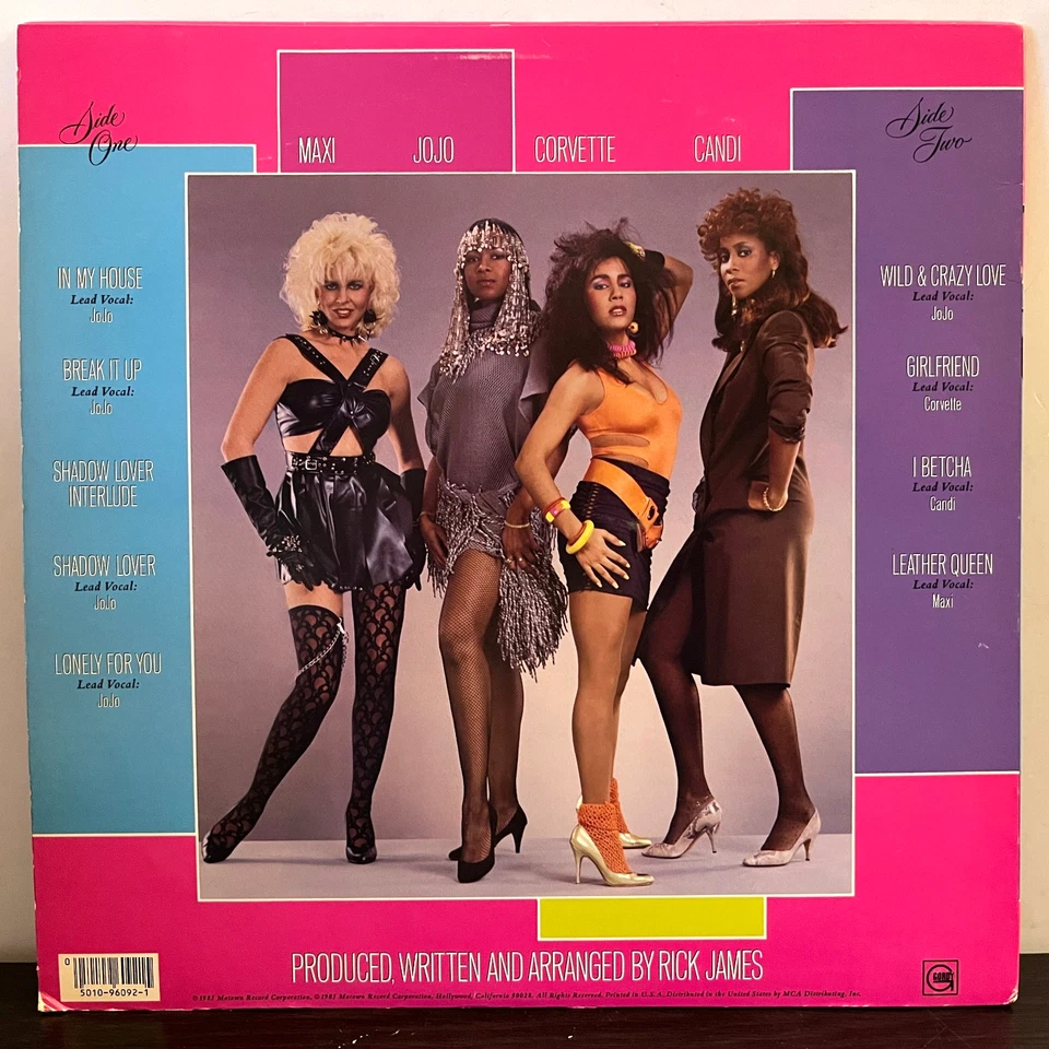 MARY JANE GIRLS - Only Four You (In My House) (1985) - 12" Vinyl Record LP - EX - Image 2 of 3