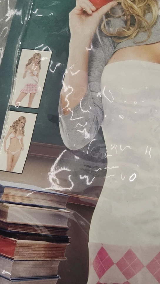 Prep School Girl Costume Coquette  M/L Sexy School Girl - Image 2 of 3