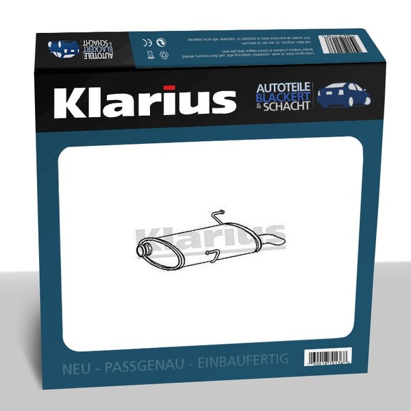 Klarius Auspuff ESD Endtopf für Peugeot 206 SW-image
