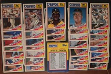 1988 Topps Revco League Leaders - Tony Gwynn #1 + 32 others Nolan Ryan, Puckett+