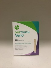 OneTouch Verio Blood Glucose Test Strips 100ct 50x2 Or 100x1 Exp 04/30/2026 