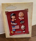 The Peanuts Games 2004 Hallmark Ornament USA Snoopy Olympics Flag — photo 1