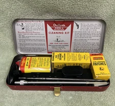 Vintage Outers GUNSLICK Revolver Cleaning Kit .45 Cal, Original Tin Case