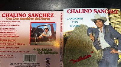 Chalino Sanchez Fotos De CDs Originales El Gallo De Sinaloa Y Desilusion 2 Fotos