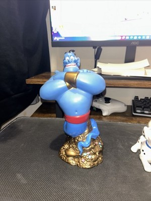 Mattel Disney Aladdin Genie Coin Piggy Bank Collectible Vintage 1993 (J3)