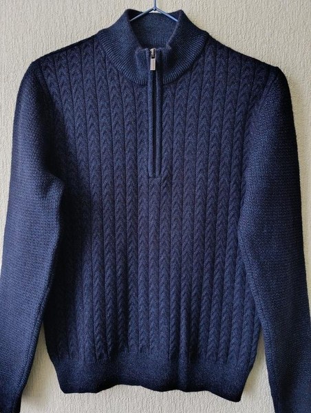 Women & Other Stories Sweater Navy Wool 36 #3HDP