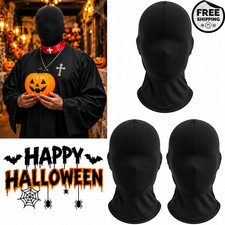 Full Face Mask Spandex Hood Faceless Mask Halloween Cosplay Costume Cover