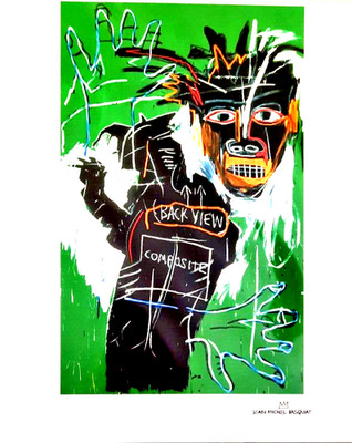 Jean-Michel Basquiat- 50 x 35  cm Limitierte Auflage  Nr. 58/250