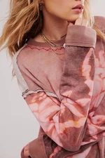 NWOT free People We The Free Midnight Bloom Tee Size M