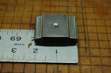 BLEVINS BUCKLE SLIDE REPLACEMENT VERTICAL LEATHER COVERED 3" or 2.5" /2" plain