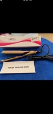 2:1 Hair Curler/straightener twist Dual Voltage Concave Convex Titanium Plate