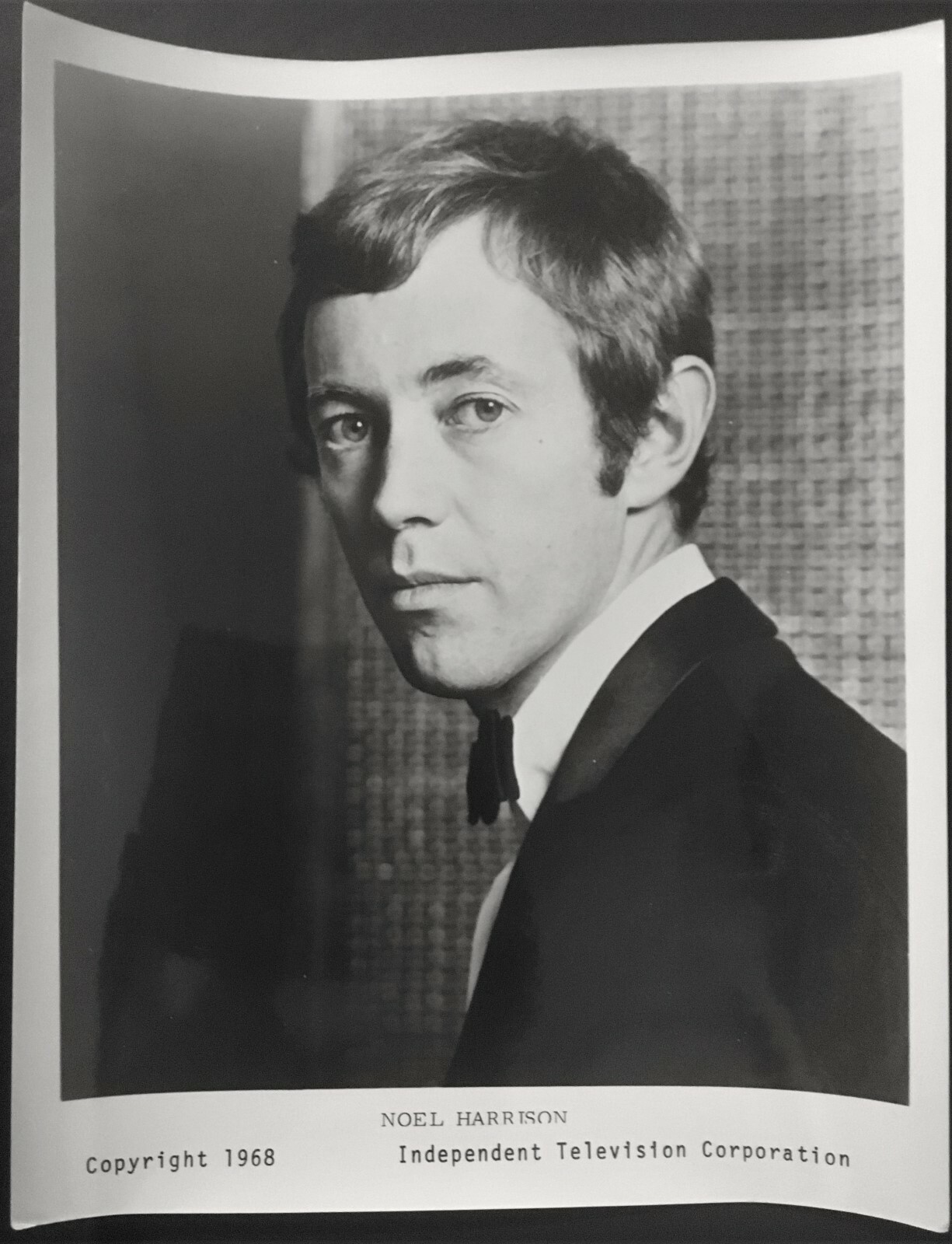1968 ITC TV NOEL HARRISON ORIG NETWORK PROMO PHOTO POP SINGER / ACTOR