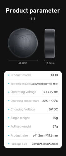 Xiaomi GPS-Tracker Mini – Echtzeit-Ortung, Geo-Zaun, 180 Tage Verlauf - Bild 7 von 17