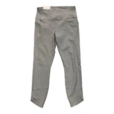NWT Members Mark Everyday 4 Way Stretch Perforated Legging Med Grey Heather XS
