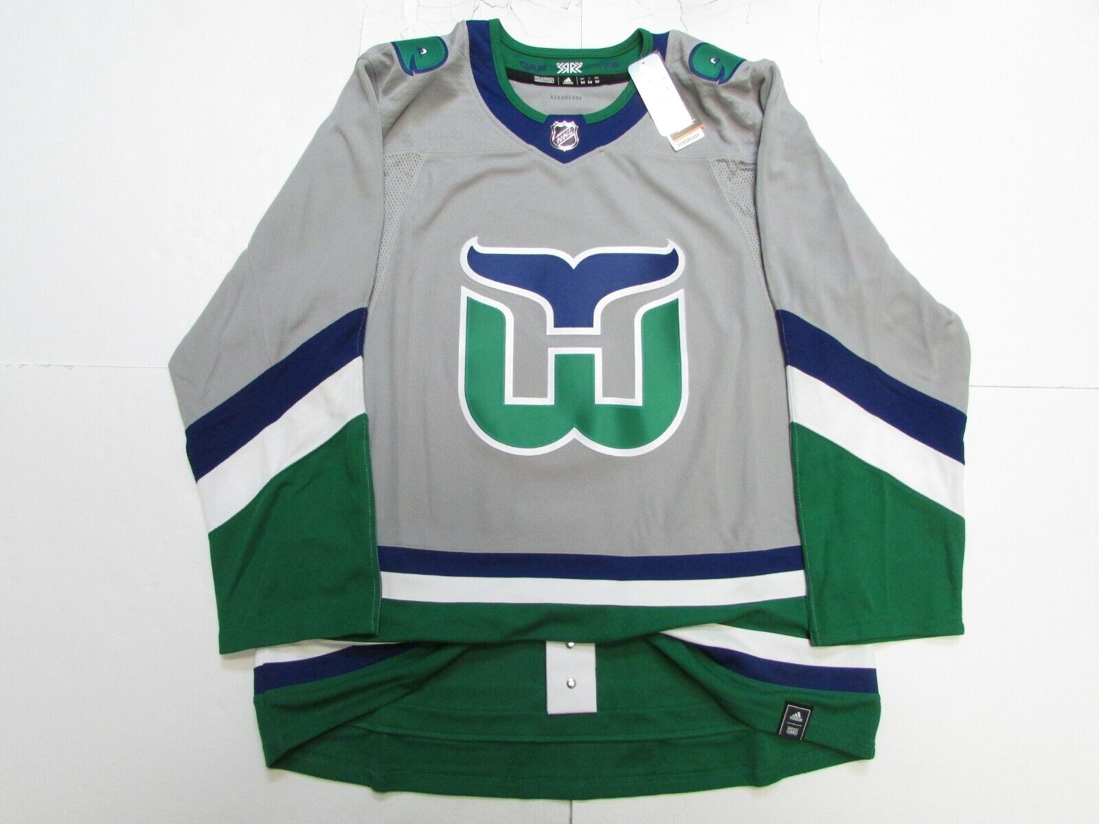 Carolina Hurricanes adidas Whalers Night Authentic Jersey - Green