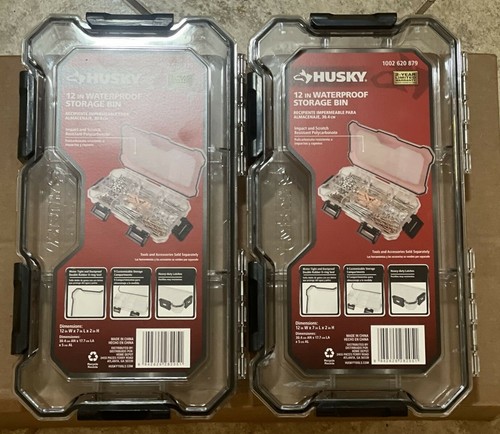 (1) Husky 12 inch dust and waterproof - adjustable 9 bin small parts organizer - 第 4/4 張圖片
