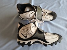 Jerome Bettis Autographed Game Issued Cleats, No COA