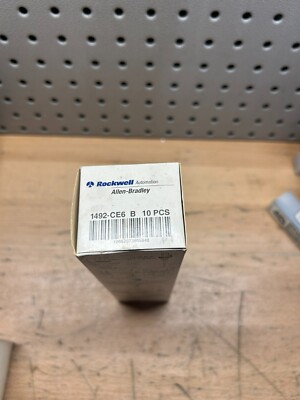 NEW BOX OF 10  ALLEN BRADLEY 1492-CE6 /B TERMINAL BLOCK