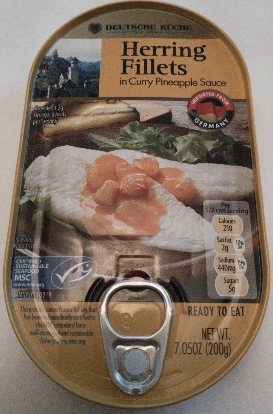 MoRe! Germany Fish Herring Fillets Mango Pepper Sauce Canned Food