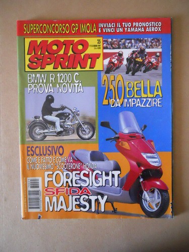 MOTOSPRINT Nr. 25 1997 TEST BMW R 1200 C [MS8]