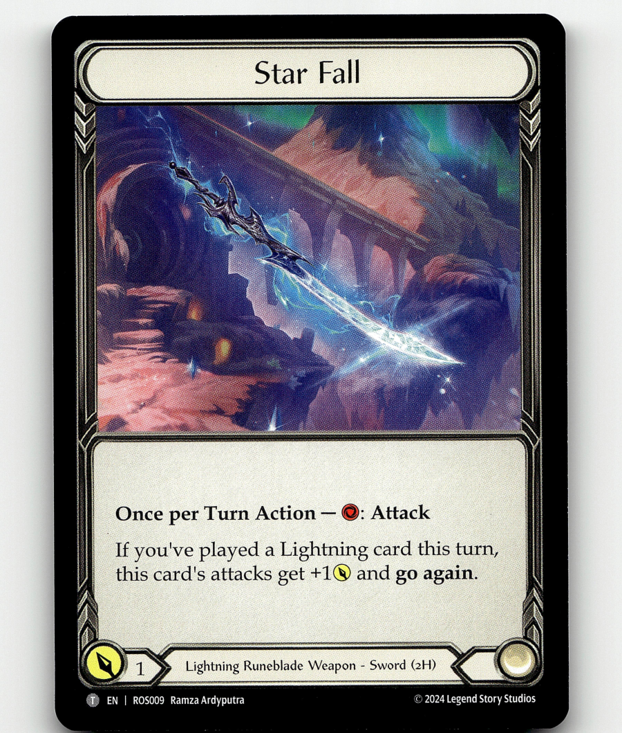 Flesh And Blood Star Fall Volzar, the Lightning Rod - Rosetta | eBay