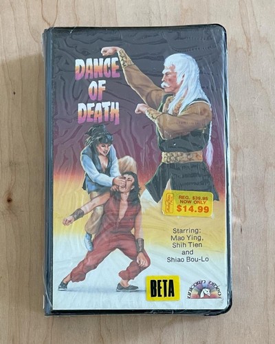TANZ DES TODES (1976) Sealed Betamax Einhorn Video Kampfsport Grindhouse Kult