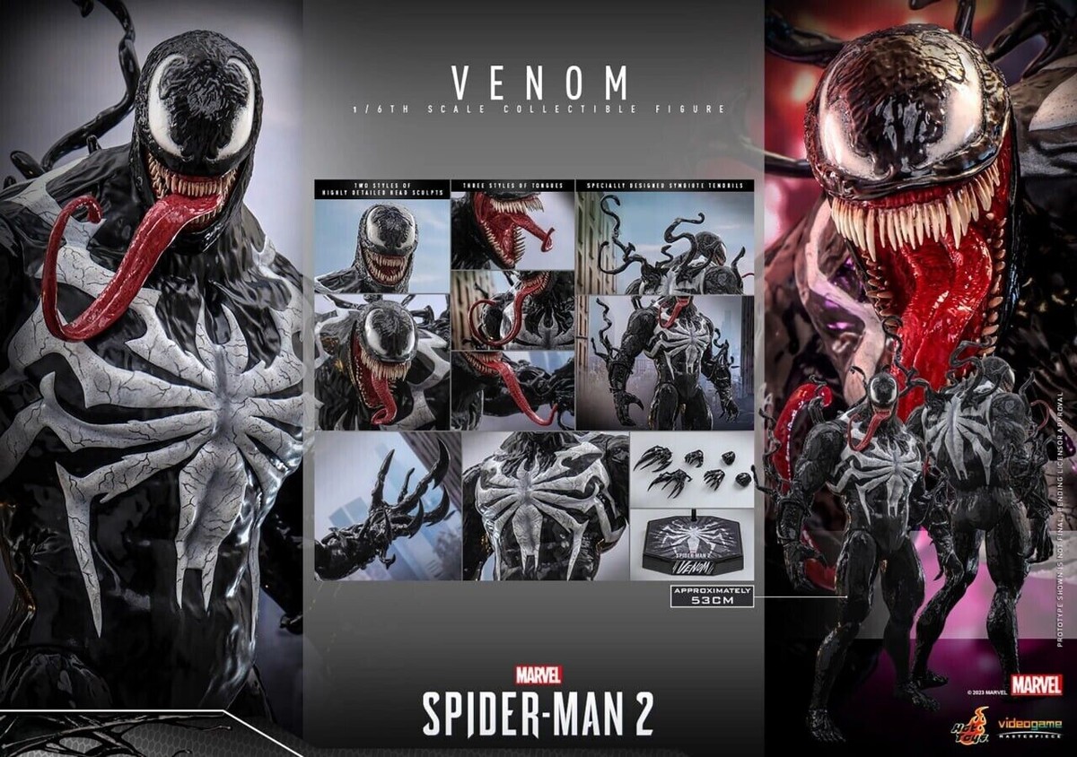 ホットトイズ 1/6 Spider-Man ヴェノム VGM59 スパイダーマン New Hot Toys VGM59 Marvel's Spider-Man 2 Venom 1/6 Action