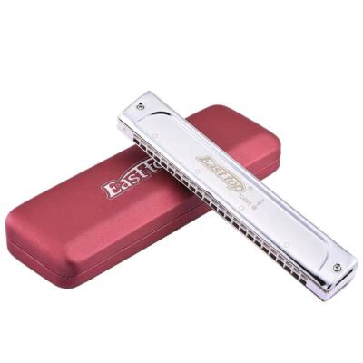 Easttop 24Holes Professional Tremolo Harmonica harmonica Tremolo Mouth Organ US