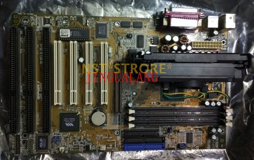 1 Stück gebrauchtes p3v133 Mainboard mit 3 ISA Slots mit CPU