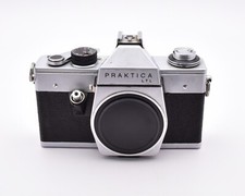 Pentacon Praktica LTL Silver 35mm Film Camera with M42 Body Cap READ  10831 